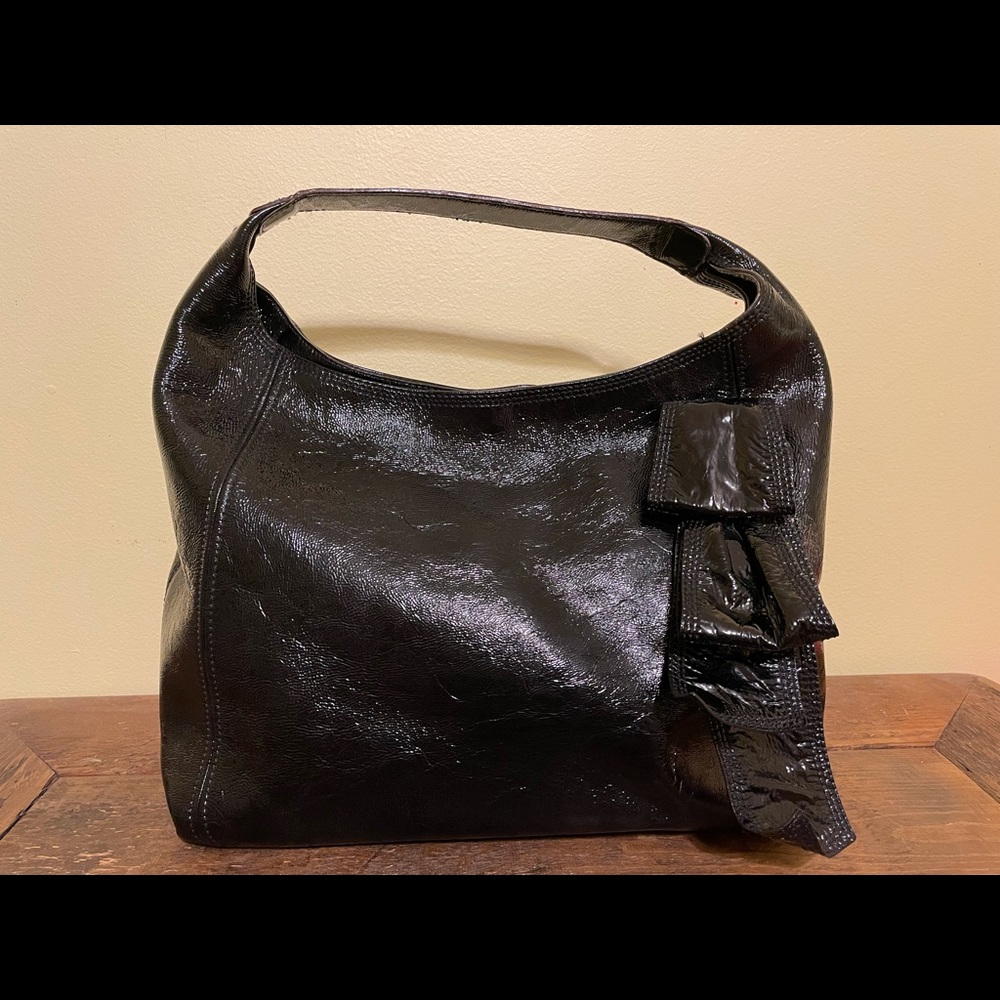 Kate Spade Patent Leather Black Shoulder Bag